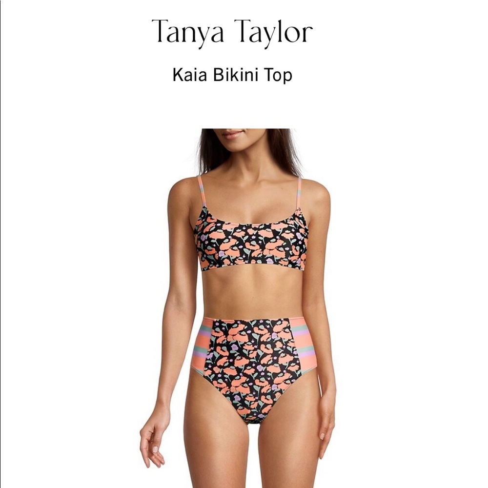 NWT Tanya Taylor Kaia bikini top - size small